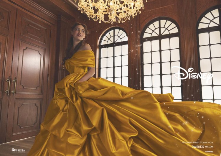 ディズニー キューポスケット ベル ウエディングドレス カントリー