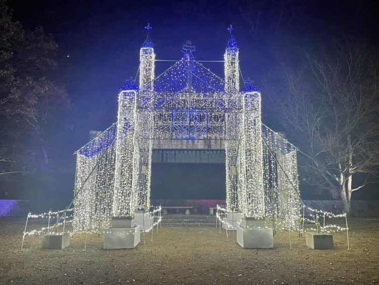 亀山公園 イルミネーション