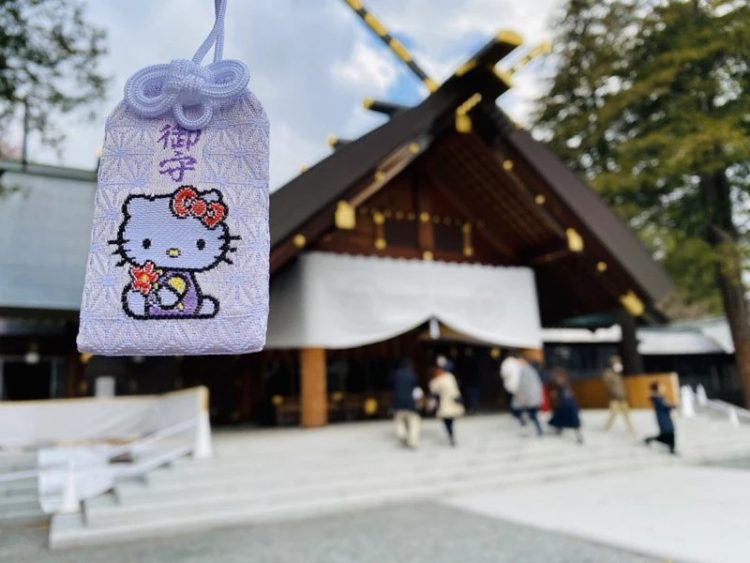 キティ肌守りピンク・ラベンダー