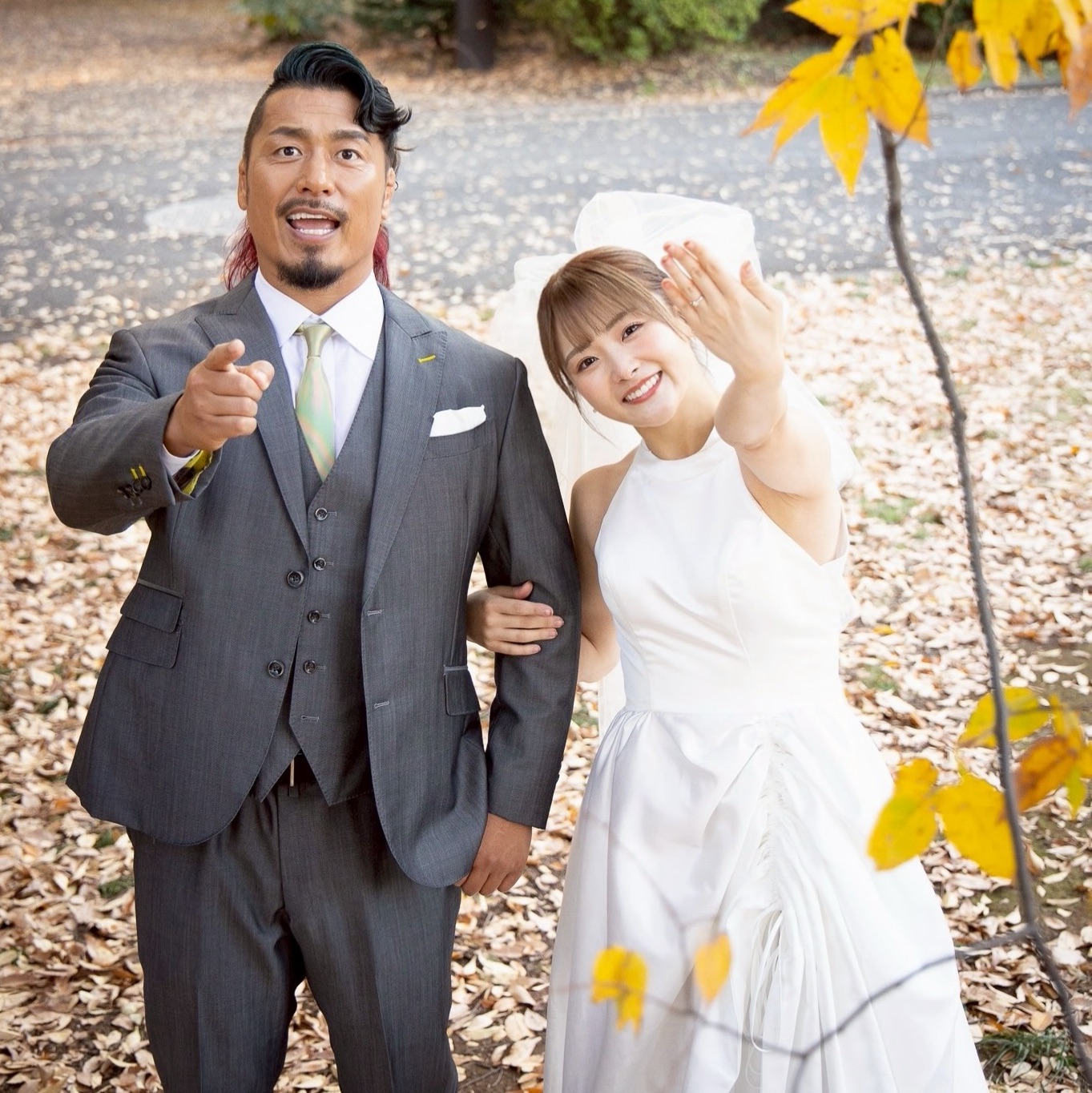 プロレス　なつぽいさんが結婚