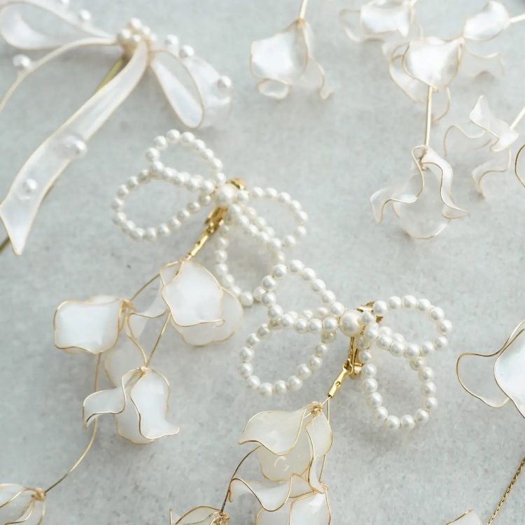 PIPERI × PLACOLE&DRESSY コラボアクセサリーが発売決定！花嫁に人気の