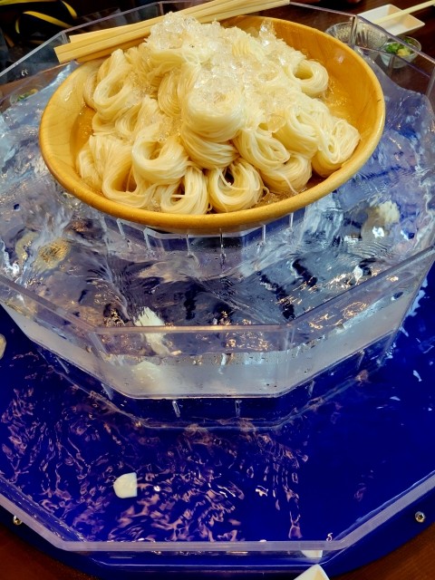 奈良　流しそうめん