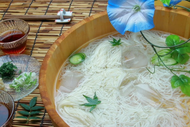 京都流しそうめん