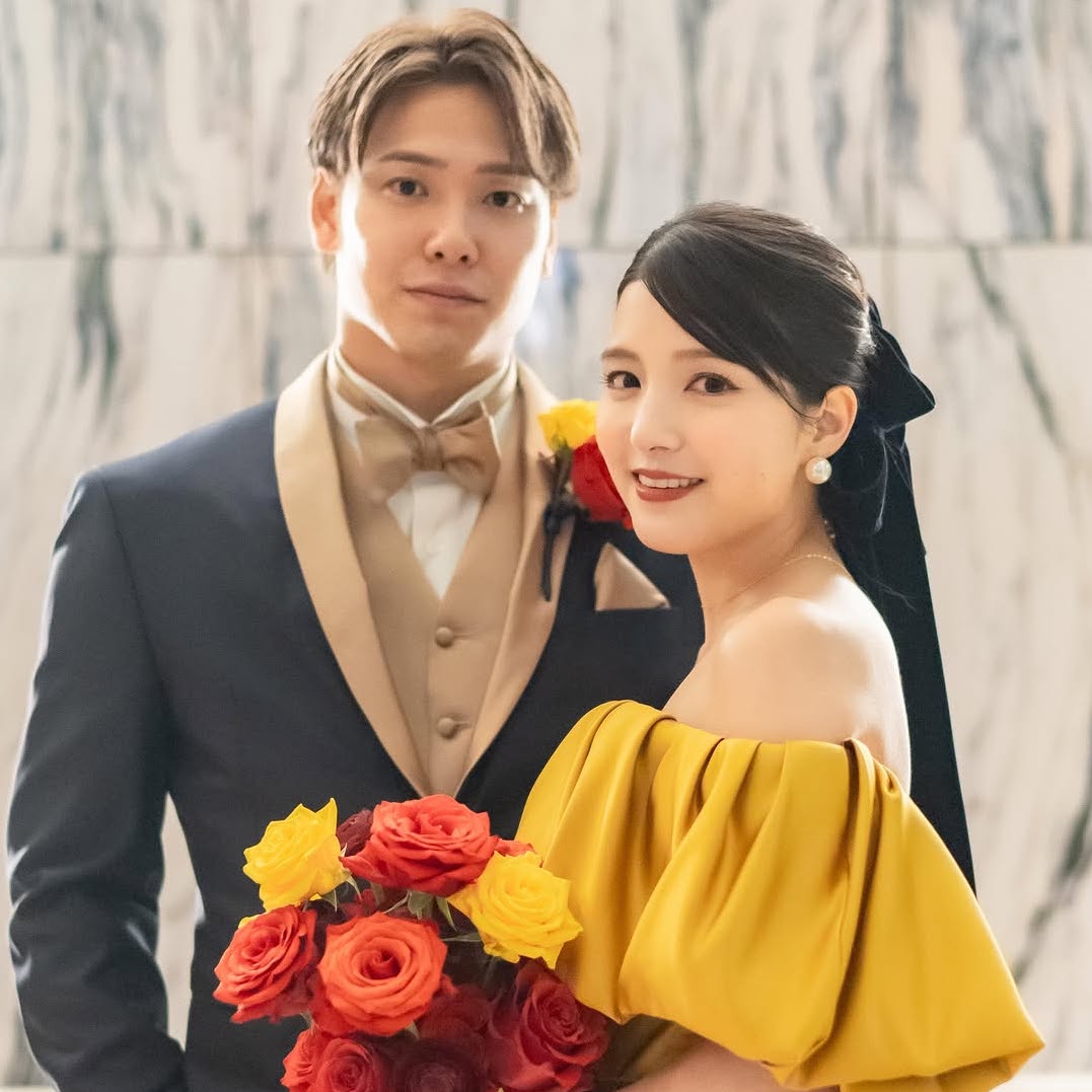 川島海荷さんが結婚式を報告