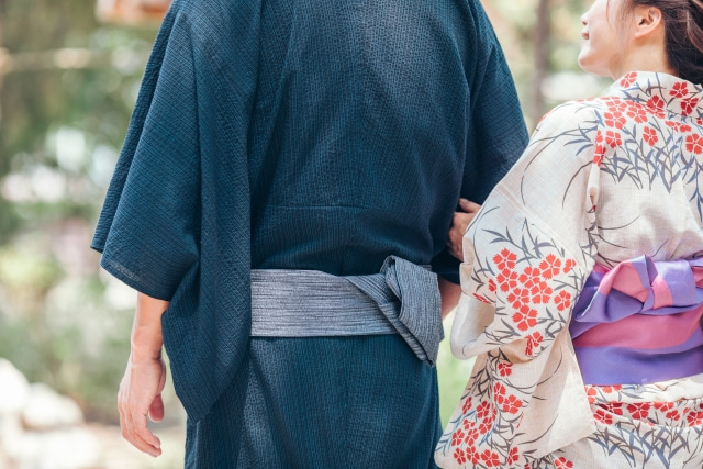 花火大会　浴衣デート